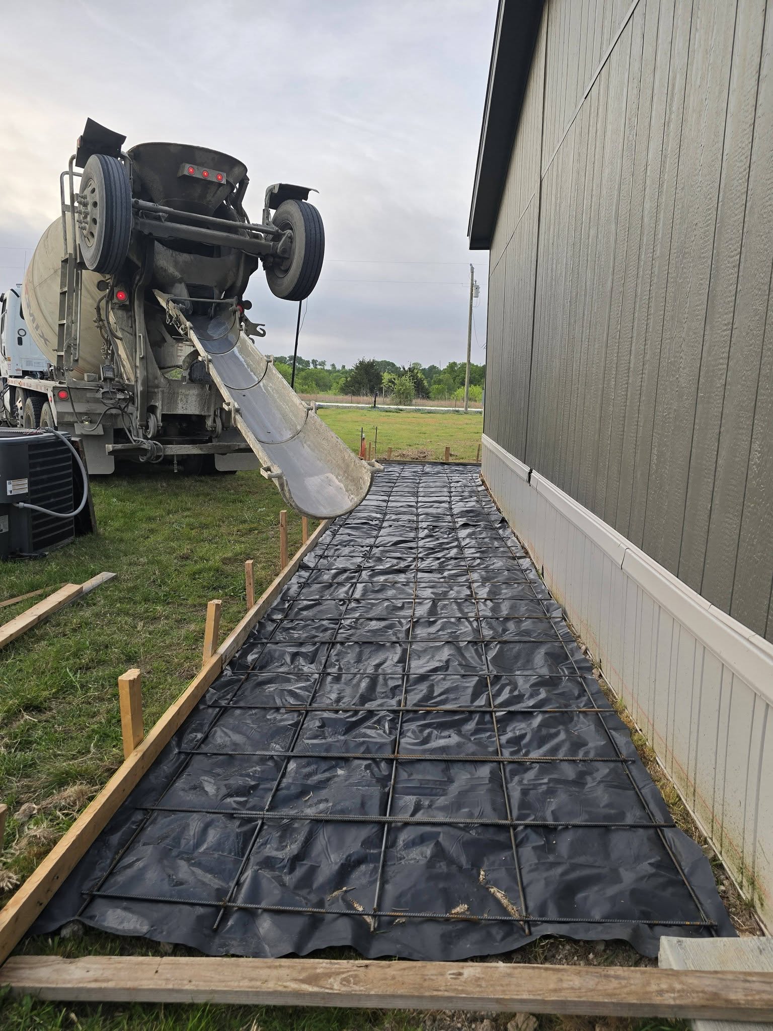 Concrete Job - Prep work